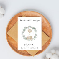 Pregnancy Baby Keepsake Eucalyptus