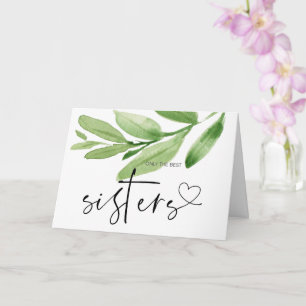 Pregnancy Baby Reveal Gift For My Sister New Aunty Card