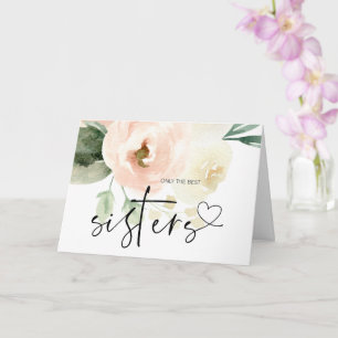 Pregnancy Baby Reveal Gift to Sister New Aunty Card