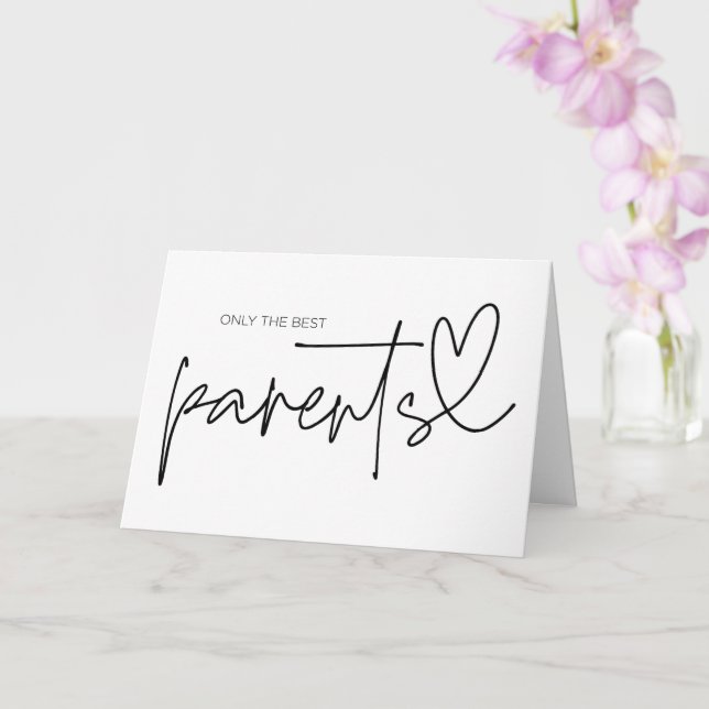 Pregnancy Baby Reveal Parents Grandparents to Be C Card (Orchid)