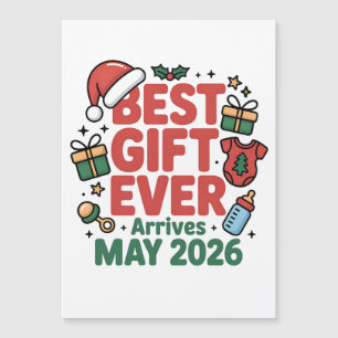 Pregnancy Christmas Best Gift Ever Arrives May 202