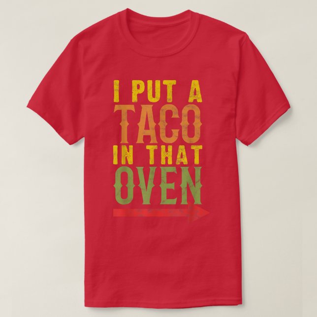 Pregnancy Cinco De Mayo Taco Lover604 T-Shirt (Design Front)