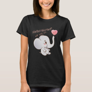 Pregnancy clothing baby belly elephant pregnancy T-Shirt
