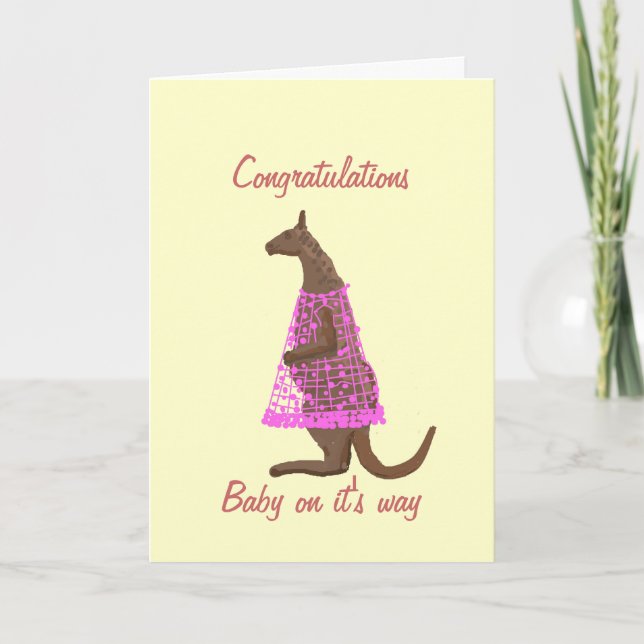 Pregnancy Congratulations Card (Front)