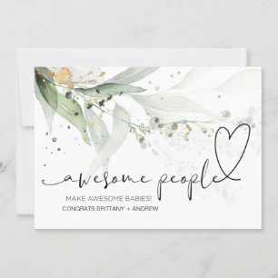 Pregnancy Congratulations Congrats on New Baby Card