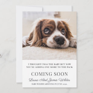 Pregnancy Flat Announcement Card