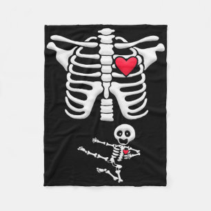 Pregnancy fleece blanket