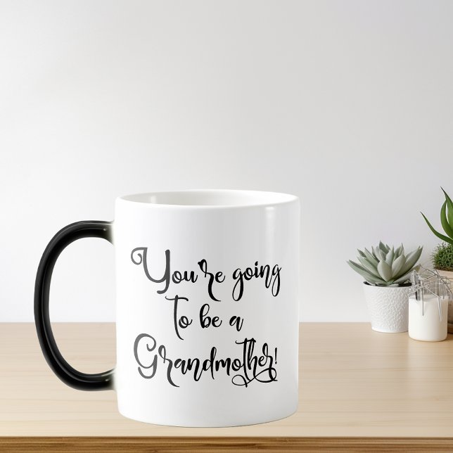 Pregnancy Grandmother  Hidden Message Surprise Magic Mug (Creator Uploaded)