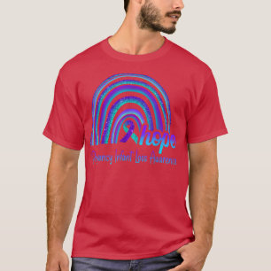 Pregnancy Infant Loss Awareness Hope Rainbow  T-Shirt