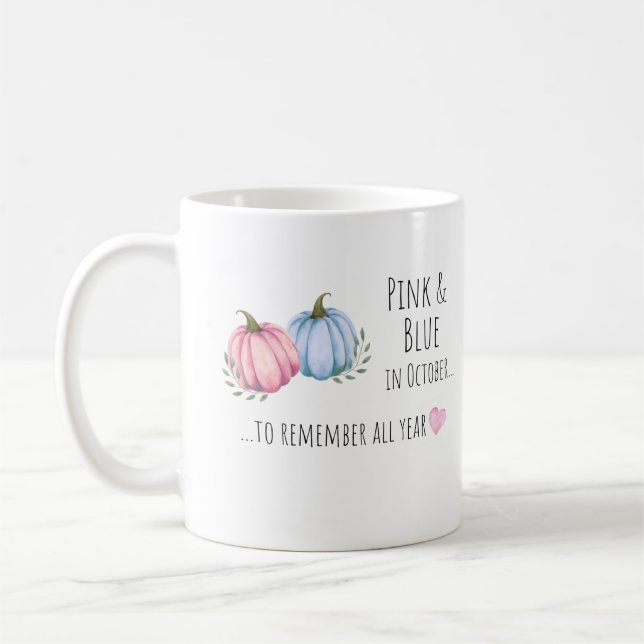 Pregnancy Infant Loss Awareness Month Mug Fall  (Left)