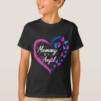 Pregnancy Infant Loss Mummy Of An Angel Butterflie T-Shirt