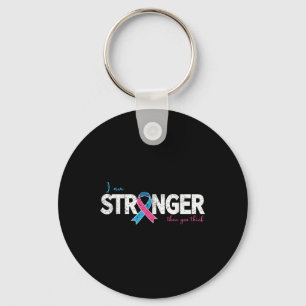 Pregnancy_infants Loss I Am Stronger Awareness Key Ring