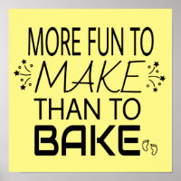 Pregnancy More Fun To Make Than Bake Humour