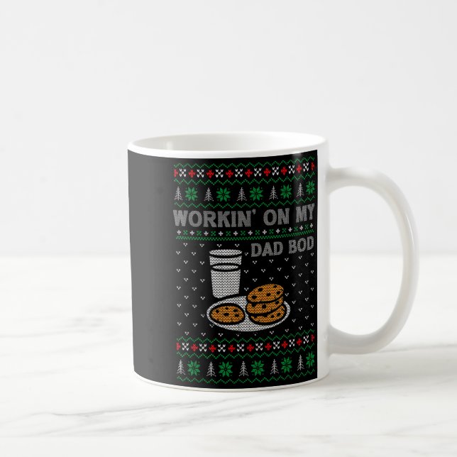 Pregnancy New Mom Baby Pregnant Christmas Matching Coffee Mug (Right)