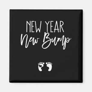 Pregnancy New Year New Bump Pregnant Women Funny S Magnet