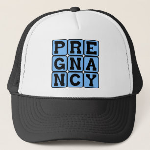 Pregnancy, Pregnant With Trucker Hat