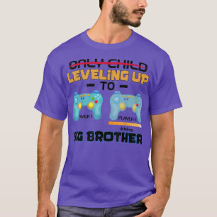 Pregnancy Promoted Big Bro Soon To Be Brother Gift T-Shirt