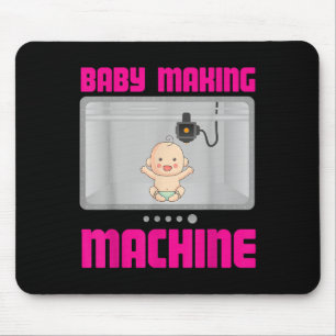 Pregnancy Reveal &amp; Announcement Baby Making Ma Mouse Mat