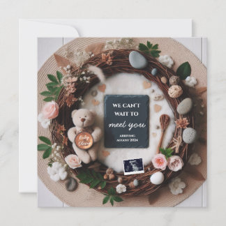 Pregnancy Reveal Announcement with Ultrasound 