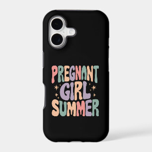 Pregnancy Reveal Pregnant Girl Summer Baby Shower