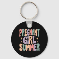 Pregnancy Reveal Pregnant Girl Summer Baby Shower 