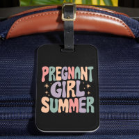 Pregnancy Reveal Pregnant Girl Summer Baby Shower