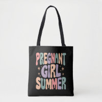 Pregnancy Reveal Pregnant Girl Summer Baby Shower 