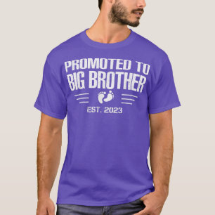 Pregnancy Reveal  Promoted to Big Brother Est 2023 T-Shirt