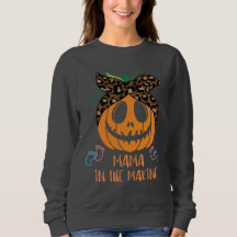 Pregnancy reveal  ,spooky pumpkin Halloween 