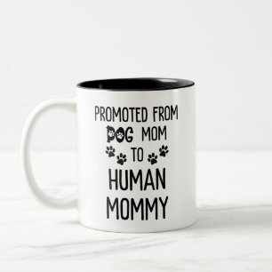 Pregnancy Reveal Two-Tone Coffee Mug