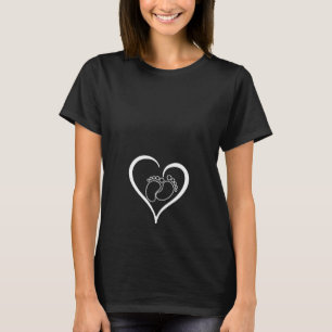 Pregnancy secret baby feet T-Shirt