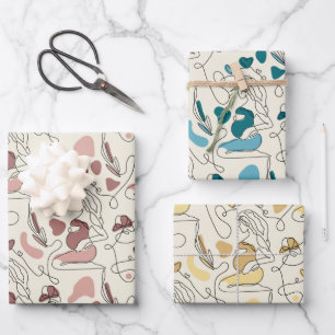 Pregnancy Wrapping Paper Sheet