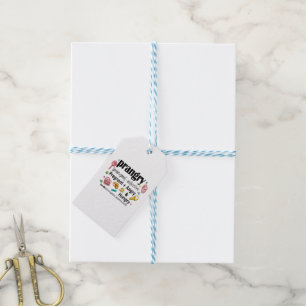 Pregnant + Angry and Hungry = Prangry Gift Tags
