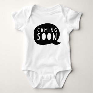 Pregnant: Coming Person Baby Bodysuit