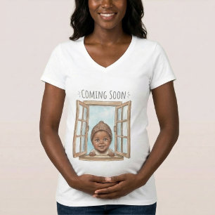 Pregnant - Coming Soon T-Shirt