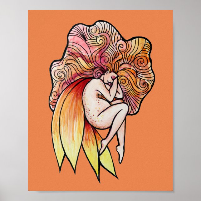 Pregnant Fairy Poster (Front)