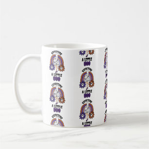 Pregnant Ghost Purple Expecting a little Boo Coffee Mug
