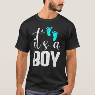 Pregnant   Graphic Of It Is A Boy   Pregnant T-Shirt