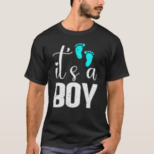 Pregnant Graphic Of It Is A Boy Pregnant T-Shirt
