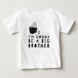 Pregnant: I'm gonna be a piglet brother Baby T-Shirt