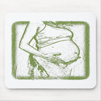 pregnant Mousepad