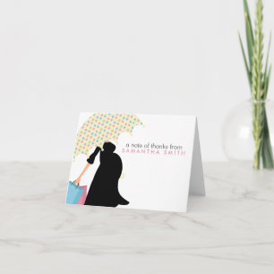 Pregnant Mum Baby Shower Thank You Notes