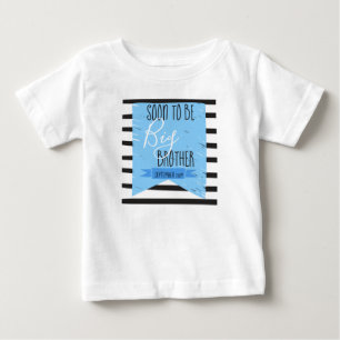 Pregnant: Soon to be piglet brother Baby T-Shirt