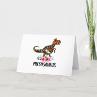 Pregosaurus Funny Pregnancy Gift