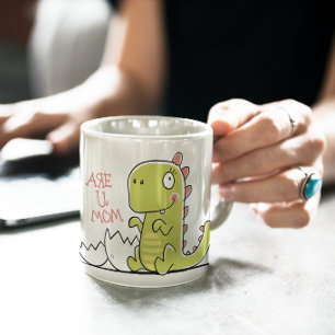 Pregosaurus Pregnancy Announcement Coffee Mug