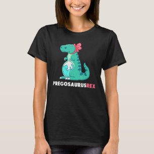 Pregosaurus Rex Dinosaur Pregnancy Announcement 1 T-Shirt