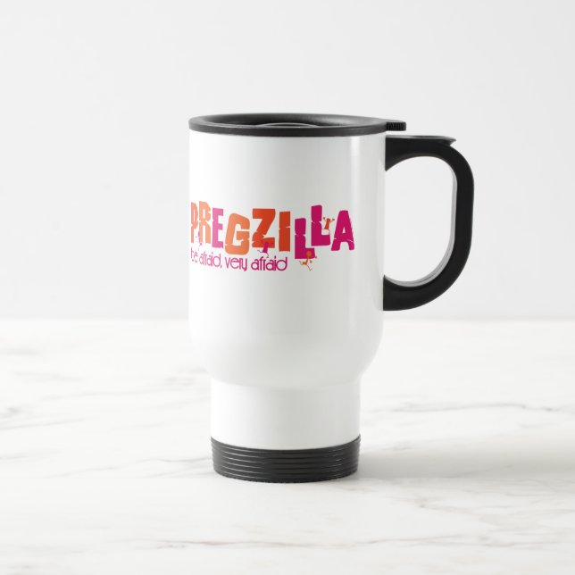 Pregzilla Travel Mug (Right)