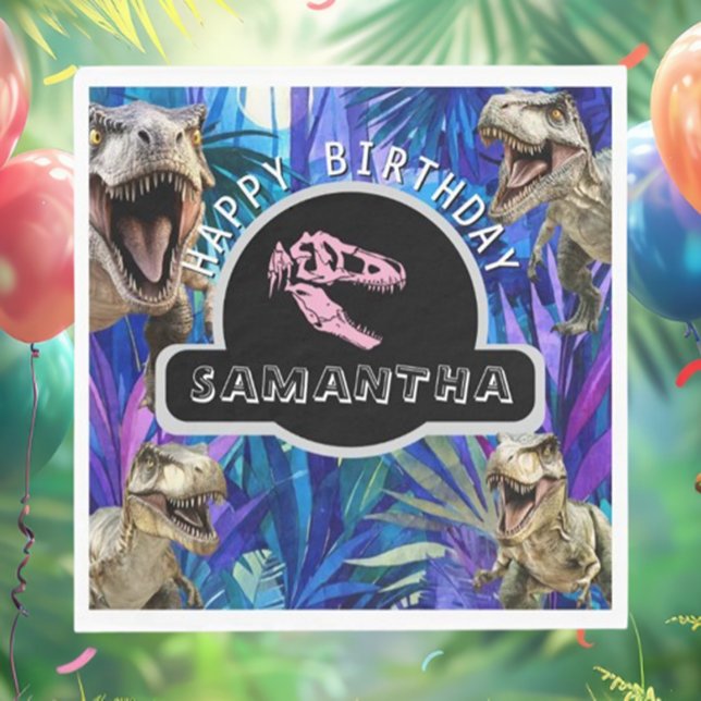prehistoric adventure napkin (Unleash the magic of dinosaurs and create unforgettable memories)