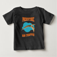 Prehistoric Air Traffic Pterodactyl Pilot Humour