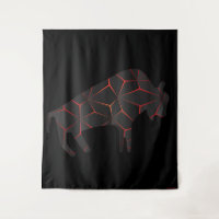 Prehistoric Animals Fiery Bison